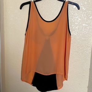 A light see through with bow blouse